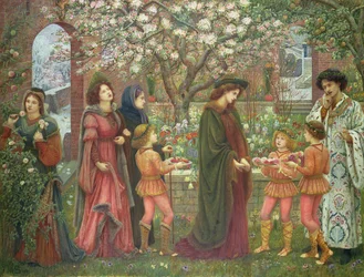Il giardino incantato di Messer Ansaldo, 1899